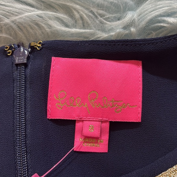 NWOT Lilly Pulitzer Cherlyn Soft Shift Dress sz 8 - Picture 6 of 9